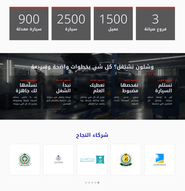 نموذج موقع برمجي احترافي رقم 4