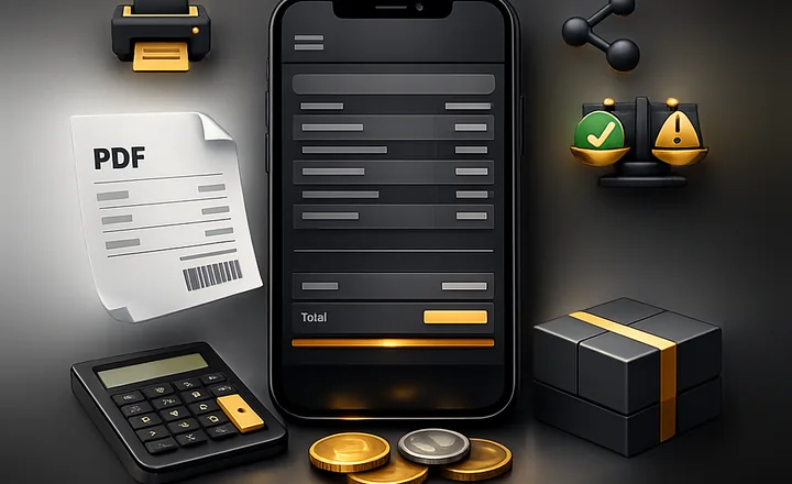 نظام TIGER CODE للفواتير على الهاتف